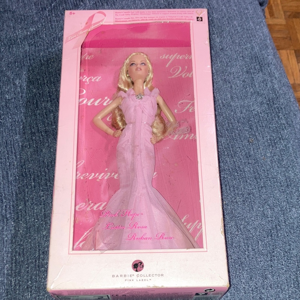 Barbie Pink Label Doll in Elegant Pink Gown